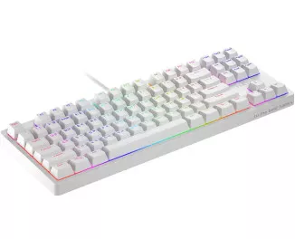 Клавиатура Hator Rockfall 2 Mecha TKL Orange USB White (HTK-521)