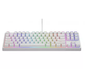 Клавиатура Hator Rockfall 2 Optica TKL Black USB White (HTK-731)