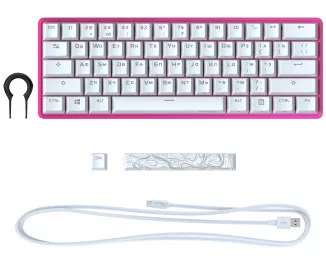 Клавиатура HyperX Alloy Origins 60 Pink (572Y6AA)