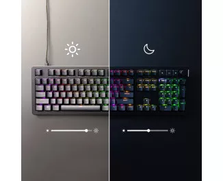 Клавиатура HyperX Alloy Rise PBT HX Red USB Black (7G7A3AA)