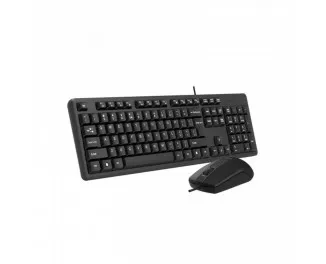 Клавиатура и мышь A4-Tech KK-3330S Black USB