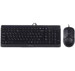 Клавіатура та миша A4Tech F1512 Black USB