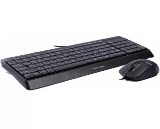 Клавиатура и мышь A4Tech F1512 Black USB