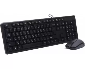 Клавіатура та миша A4Tech KK-3330 USB Black