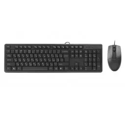 Клавиатура и мышь A4Tech KK-3330S USB Black