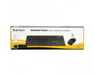 Клавиатура и мышь A4Tech KR-8520D Black USB