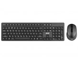 Клавіатура та миша бездротова 2E MK420 WL Black (2E-MK420WB)