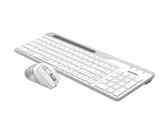 Клавіатура та миша бездротова A4Tech FB2535C Icy White USB