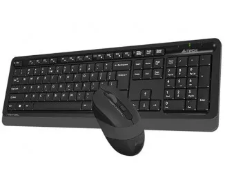 Клавиатура и мышь беспроводная A4Tech FG1012S Black/Grey