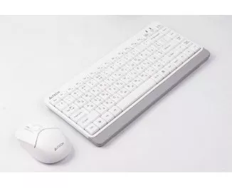 Клавиатура и мышь беспроводная A4Tech FG1112 White USB