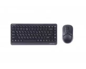 Клавиатура и мышь беспроводная A4Tech FG1112S Black USB