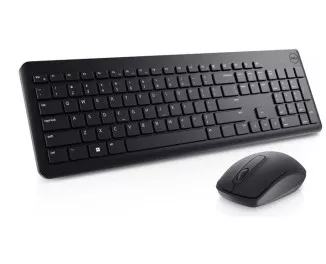 Клавиатура и мышь беспроводная Dell KM3322W Wireless UA Black (580-AKGK)