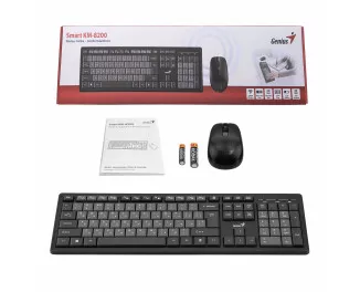 Клавіатура та миша бездротова Genius KM-8200 Black (31340003428)