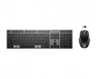 Клавиатура и мышь беспроводная HP 720 Multi-Device Rechargeable Black (9T5A9AA)