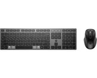 Клавиатура и мышь беспроводная HP 720 Multi-Device Rechargeable Black (9T5A9AA)
