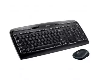 Клавиатура и мышь беспроводная Logitech MK330 Wireless Black UKR (920-003999)
