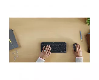 Клавиатура и мышь беспроводная Logitech MX Keys Mini Combo for Business (920-011061)