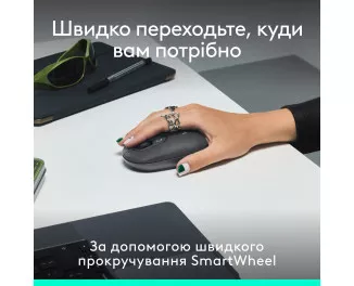 Клавиатура и мышь беспроводная Logitech Pop Icon Combo Graphite (920-013156)