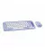 Клавіатура та миша бездротова Logitech Pop Icon Combo Lilac (920-013078)