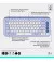 Клавіатура та миша бездротова Logitech Pop Icon Combo Lilac (920-013078)
