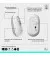Клавиатура и мышь беспроводная Logitech Pop Icon Combo Off White (920-013141)
