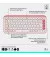 Клавиатура и мышь беспроводная Logitech Pop Icon Combo Rose (920-013142)