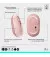 Клавиатура и мышь беспроводная Logitech Pop Icon Combo Rose (920-013142)