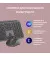 Клавиатура и мышь беспроводная Logitech Signature Slim Combo MK950 for Business Graphite (920-012508)