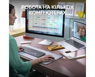 Клавиатура и мышь беспроводная Logitech Signature Slim Combo MK950 for Business Graphite (920-012508)