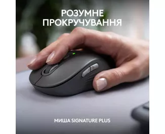 Клавиатура и мышь беспроводная Logitech Signature Slim Combo MK950 for Business Graphite (920-012508)
