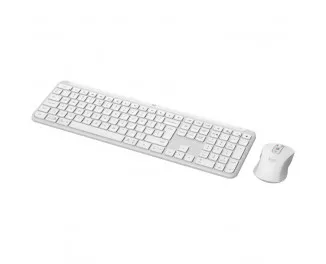 Клавіатура та миша бездротова Logitech Signature Slim Combo MK950 Off White (920-012491)
