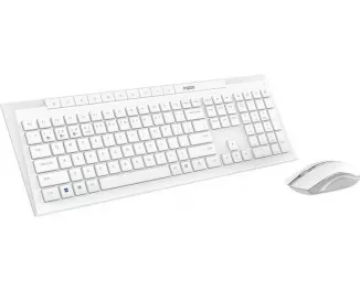 Клавіатура та миша бездротова Rapoo 8210М Wireless White