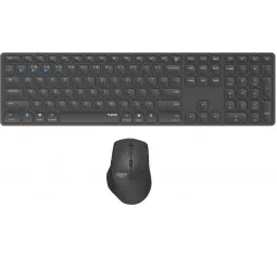 Клавіатура та миша бездротова Rapoo 9800M Wireless Dark Grey