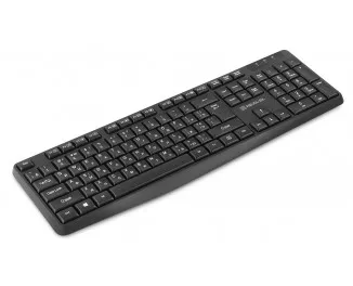 Клавиатура и мышь беспроводная REAL-EL Kit 551W Black (EL123100048)