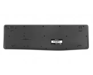 Клавиатура и мышь беспроводная REAL-EL Kit 551W Black (EL123100048)