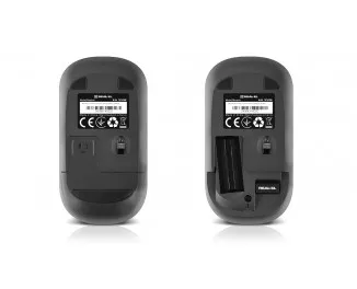 Клавиатура и мышь беспроводная REAL-EL Kit 551W Black (EL123100048)