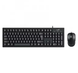 Клавиатура и мышь Genius KM-100SE Black (31330009410)