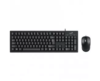 Клавиатура и мышь Genius KM-100SE Black (31330009410)