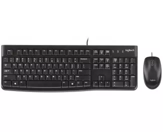 Клавіатура та миша Logitech MK120 USB UA Black (920-002563)