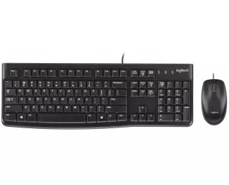 Клавиатура и мышь Logitech MK120 USB UA Black (920-002563)