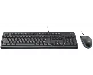 Клавіатура та миша Logitech MK120 USB UA Black (920-002563)