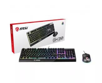 Клавиатура и мышь MSI Vigor GK30 Combo Black UA USB (S11-04UA212-CLA)