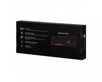 Клавіатура Keychron C3 Pro 87 Key RGB Hot-Swap K Pro Brown Black (C3PH3_KEYCHRON)