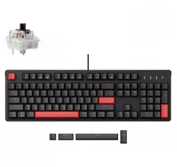 Клавиатура Lemokey X3 Keychron Red Black (X3-H3-UA)