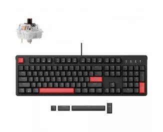 Клавиатура Lemokey X3 Keychron Red Black (X3-H3-UA)