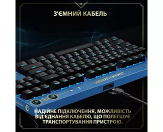 Клавиатура Logitech G Pro Mechanical Keyboard League of Legends Edition (920-010537)
