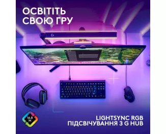 Клавиатура Logitech G515 TKL Wired Gaming Keyboard Black (920-012872)