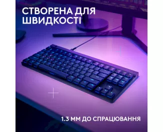 Клавиатура Logitech G515 TKL Wired Gaming Keyboard Black (920-012872)