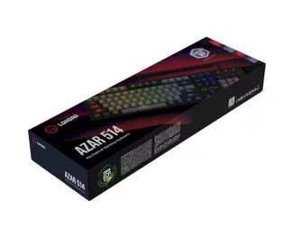 Клавіатура Lorgar Azar 514 RGB Black (LRG-GK514B-UA)