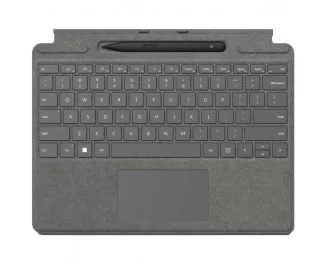 Клавиатура Microsoft Surface Pro Keyboard with Slim Pen Silver (8X8-00164)